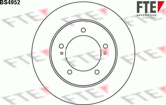 FTE BS4952 - Discofreno www.autoricambit.com