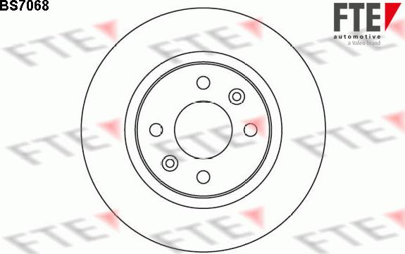 FTE BS7068 - Discofreno www.autoricambit.com