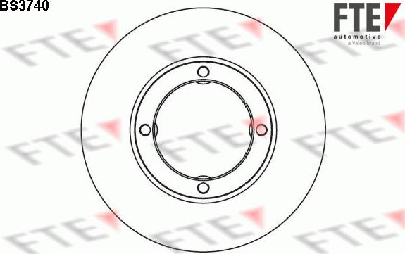 FTE BS3740 - Discofreno www.autoricambit.com