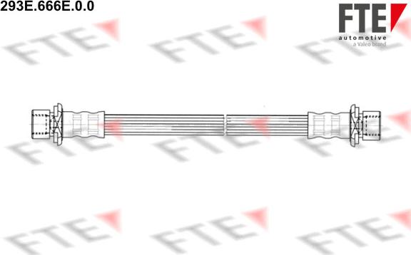 FTE 9240458 - Flessibile del freno www.autoricambit.com