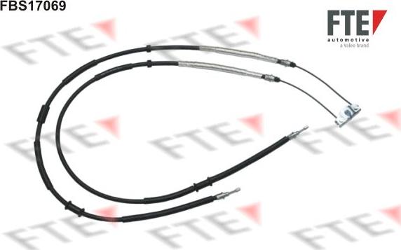 FTE FBS17069 - Cavo comando, Freno stazionamento www.autoricambit.com