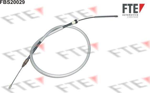 FTE 9250547 - Cavo comando, Freno stazionamento www.autoricambit.com