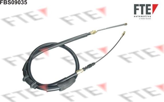 FTE 9250256 - Cavo comando, Freno stazionamento www.autoricambit.com