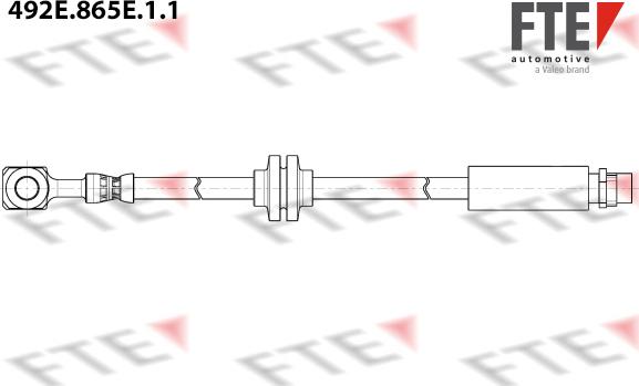 FTE 9240970 - Flessibile del freno www.autoricambit.com