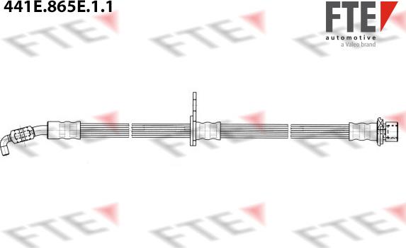 FTE 441E.865E.1.1 - Flessibile del freno www.autoricambit.com