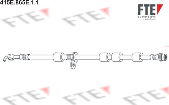 FTE 415E.865E.1.1 - Flessibile del freno www.autoricambit.com