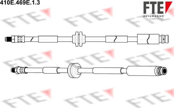 FTE 410E.469E.1.3 - Flessibile del freno www.autoricambit.com