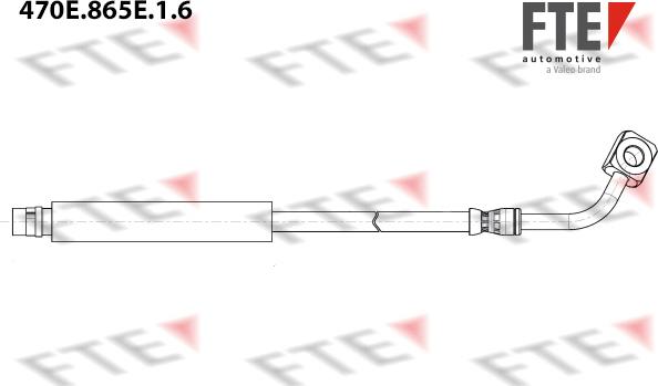 FTE 470E.865E.1.6 - Flessibile del freno www.autoricambit.com