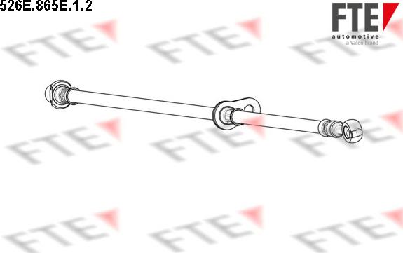 FTE 526E.865E.1.2 - Flessibile del freno www.autoricambit.com