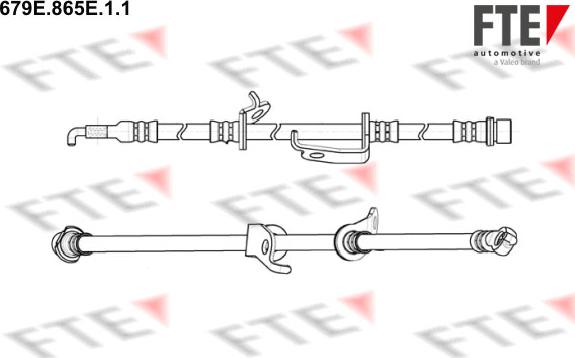 FTE 679E.865E.1.1 - Flessibile del freno www.autoricambit.com