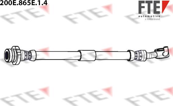 FTE 200E.865E.1.4 - Flessibile del freno www.autoricambit.com