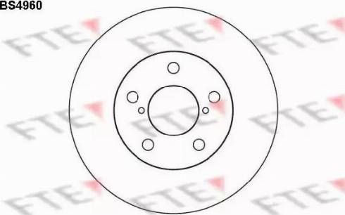 FTE BS4960 - Discofreno www.autoricambit.com