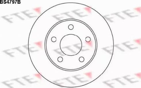 FTE BS4797B - Discofreno www.autoricambit.com