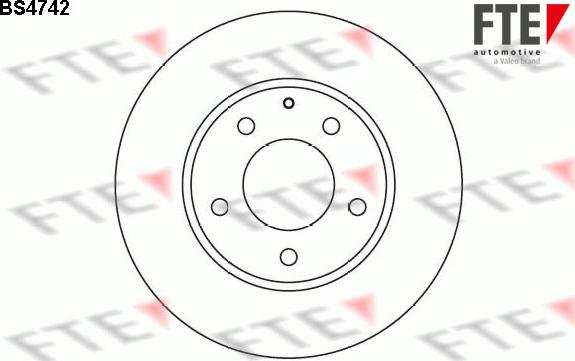 FTE BS4742 - Discofreno www.autoricambit.com