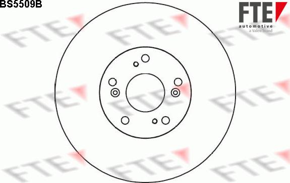 FTE BS5509B - Discofreno www.autoricambit.com