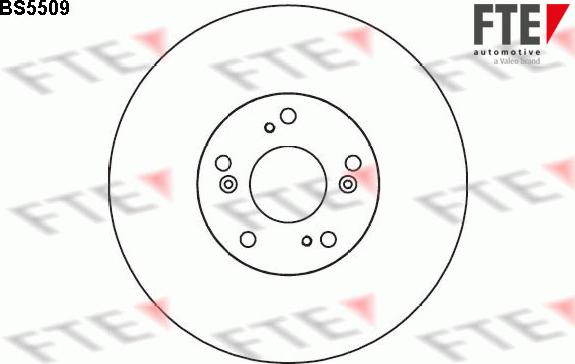 FTE BS5509 - Discofreno www.autoricambit.com