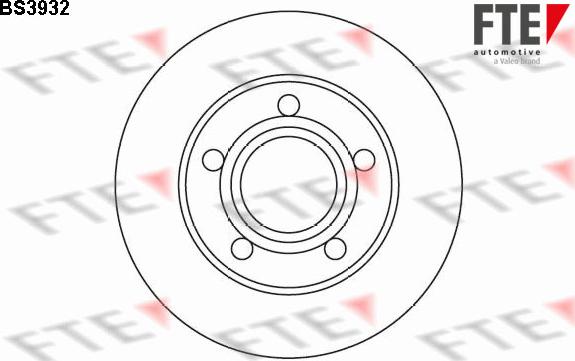 FTE BS3932 - Discofreno www.autoricambit.com