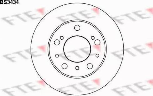 FTE BS3434 - Discofreno www.autoricambit.com