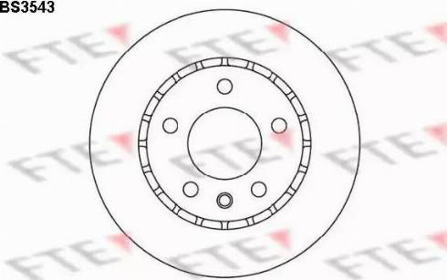 FTE BS3543 - Discofreno www.autoricambit.com