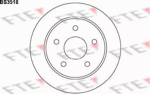 FTE BS3518 - Discofreno www.autoricambit.com