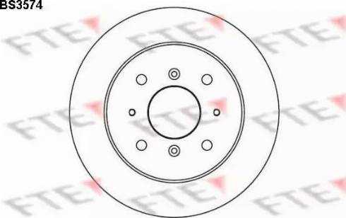 FTE BS3574 - Discofreno www.autoricambit.com