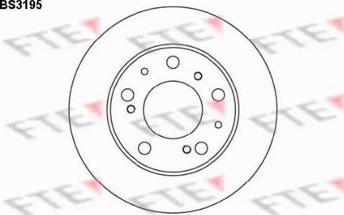 FTE BS3195 - Discofreno www.autoricambit.com