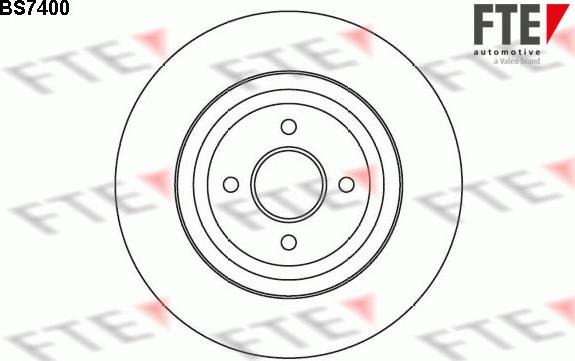 FTE BS7400 - Discofreno www.autoricambit.com