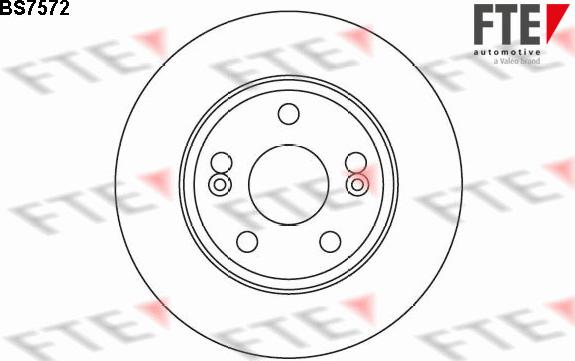 FTE BS7572 - Discofreno www.autoricambit.com