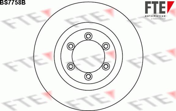 FTE BS7758B - Discofreno www.autoricambit.com