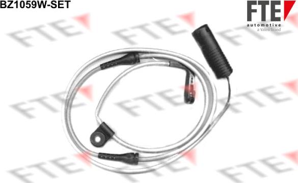 FTE BZ1059W-SET - Contatto segnalazione, Usura past. freno/mat. d'attrito www.autoricambit.com