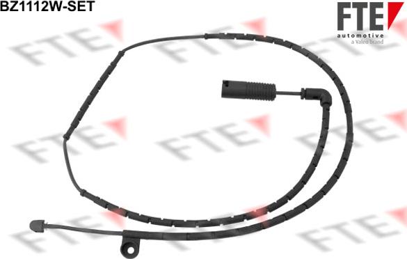 FTE BZ1112W-SET - Contatto segnalazione, Usura past. freno/mat. d'attrito www.autoricambit.com