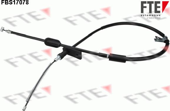 FTE FBS17078 - Cavo comando, Freno stazionamento www.autoricambit.com