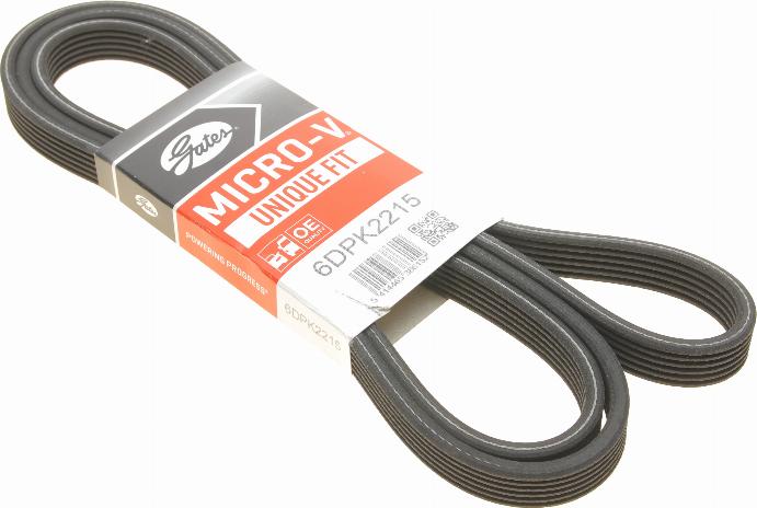 Gates 6DPK2215 - Cinghia Poly-V www.autoricambit.com