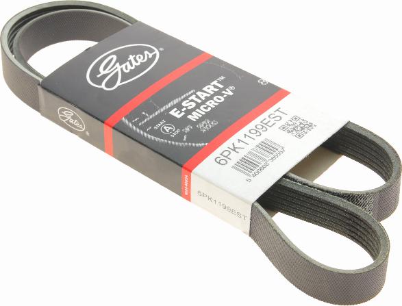 Gates 6PK1199EST - Cinghia Poly-V www.autoricambit.com