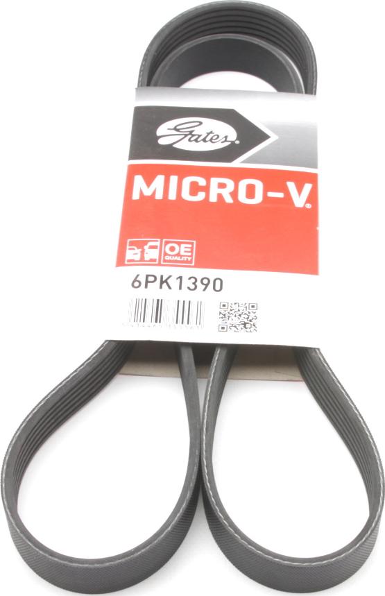 Gates 6PK1390 - Cinghia Poly-V www.autoricambit.com