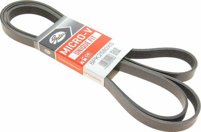 Gates 6PK2580XS - Cinghia Poly-V www.autoricambit.com