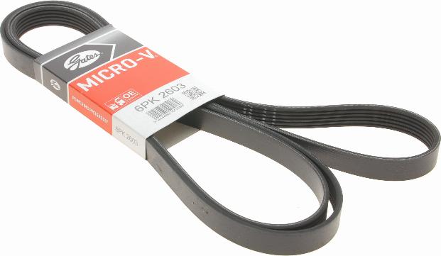 Gates 6PK2603 - Cinghia Poly-V www.autoricambit.com