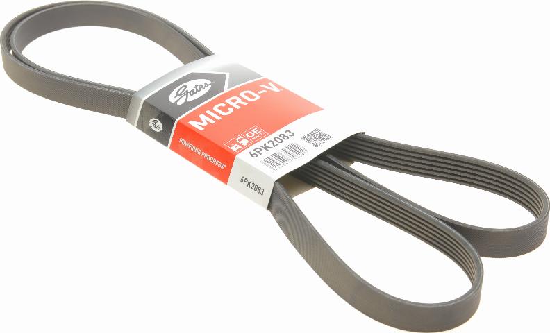 Gates 6PK2083 - Cinghia Poly-V www.autoricambit.com