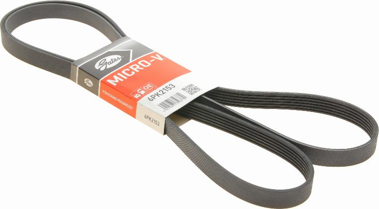 Gates 6PK2153 - Cinghia Poly-V www.autoricambit.com