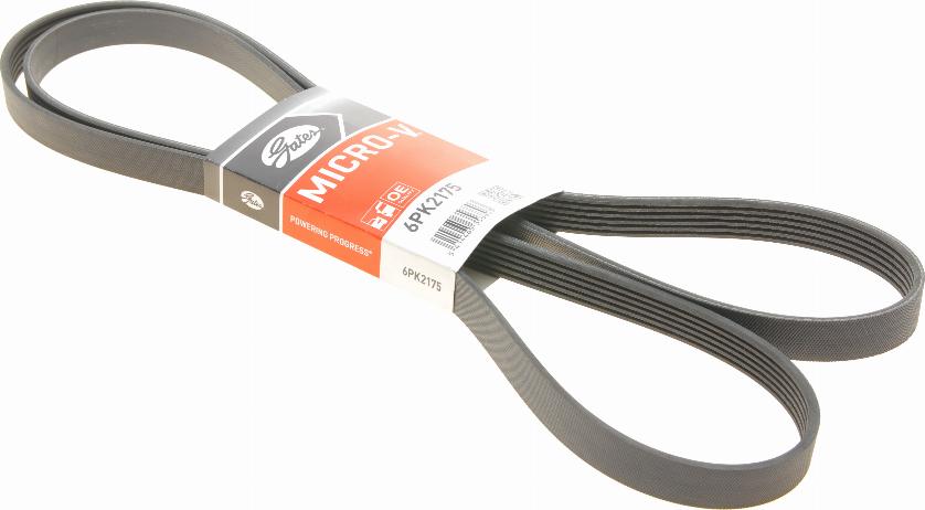 Gates 6PK2175 - Cinghia Poly-V www.autoricambit.com