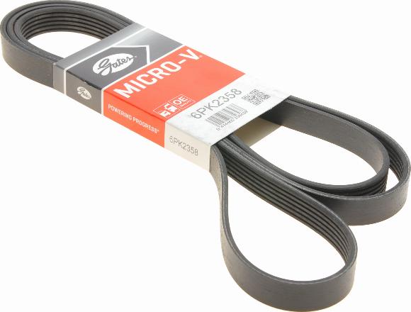 Gates 6PK2358 - Cinghia Poly-V www.autoricambit.com