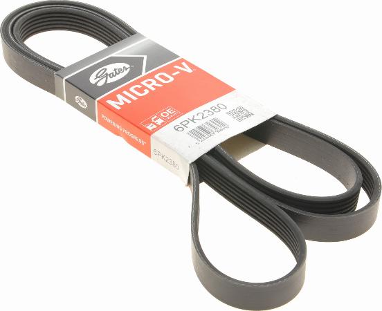 Gates 6PK2380 - Cinghia Poly-V www.autoricambit.com