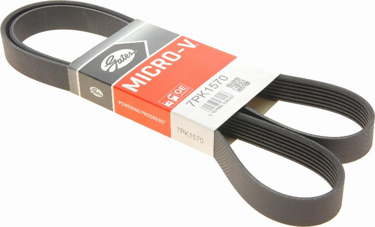 Gates 7PK1570 - Cinghia Poly-V www.autoricambit.com