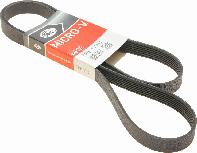 Gates 7PK1740 - Cinghia Poly-V www.autoricambit.com