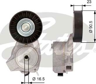 Gates K016PK2345 - Kit Cinghie Poly-V www.autoricambit.com