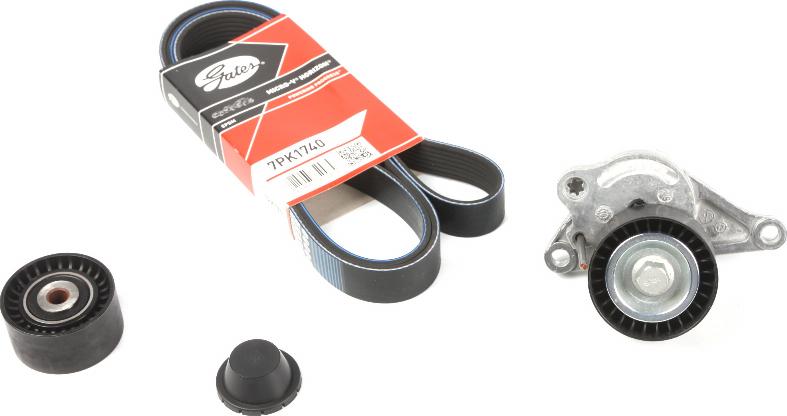 Gates K017PK1740 - Kit Cinghie Poly-V www.autoricambit.com