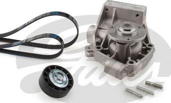 Gates KP46PK948 - Pompa acqua + Kit cinghia Poly V www.autoricambit.com