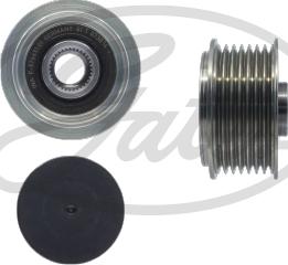 Gates OAP7286 - Puleggia cinghia, Alternatore www.autoricambit.com