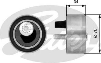 Gates T41063 - Rullo tenditore, Cinghia dentata www.autoricambit.com