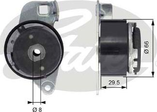 Gates T43045 - Rullo tenditore, Cinghia dentata www.autoricambit.com